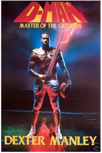 Vintage NFL Posters From The 80's And 90's