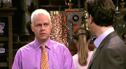 James Michael Tyler was working at a Hollywood coffee shop when he got the role of Gunther.