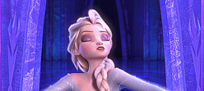 elsa the cold never bothered me gif