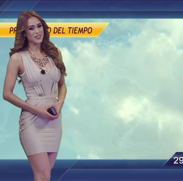 Sexiest Weather Girl Ever Makes News Worth Watching