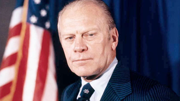 Gerald Ford was the only to have served as both U.S. President and Vice President without being elected to either position.