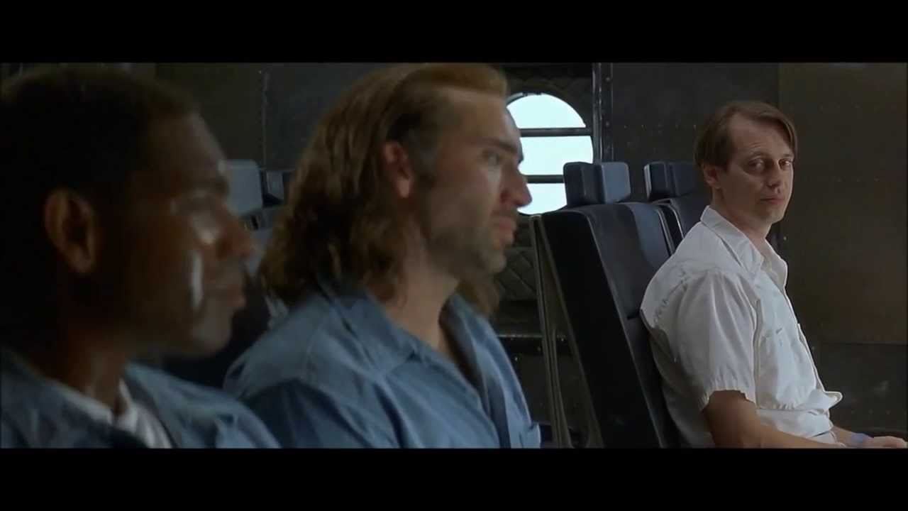 Garland Greene, in "Con Air" everybody knows he is a monster everyone is afraid 

of, but at the end  it's all forgiven cause he doesn't need to kill anymore, at 

least for some time, and  he's also a very funny guy, so the people he butchered 

don't matter.