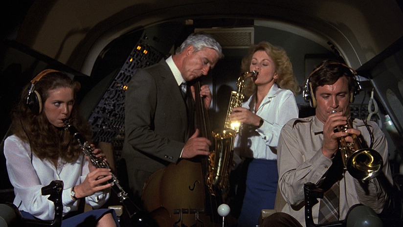 Airplane! - The post credits sequence of Airplane! shows Striker’s taxi still parked in the airport and the passenger still waiting inside.
