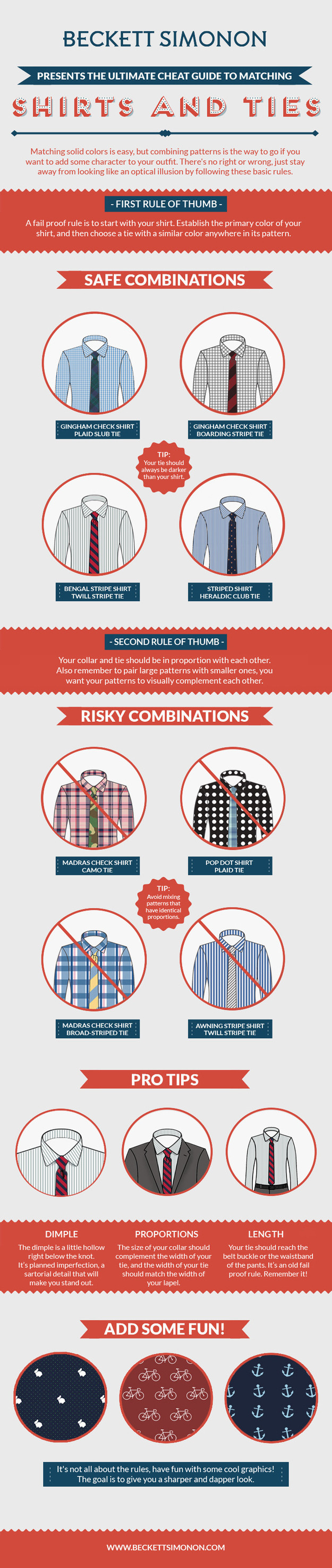 shirt and tie combinations chart - Beckett Simonon Shirts And Yies
