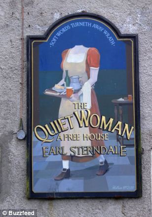 funny bar name british pub names - Neth Awal Inwrath Soft Words Tu The Let Woman A Free House Earl Sterndale Buzzfeed