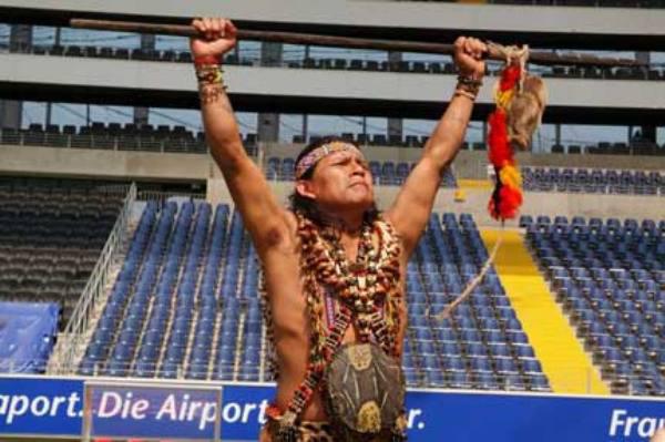 In the spring of 2006, Team Ecuador sent shaman Tzamarenda Naychapi to all 12 of Germany’s World Cup venues to banish evil spirits before the tournament.