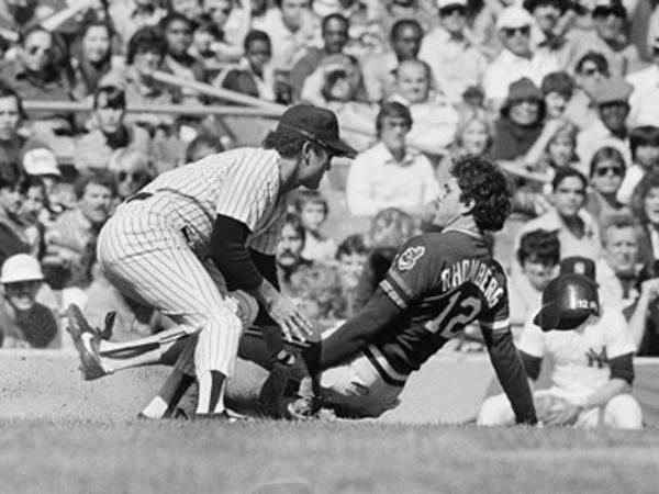 Although Kevin Rhomberg played only 41 games with the Cleveland Indians, he established himself as one of the most superstitious MLB players ever. His most peculiar one was that if someone touched him, he had to touch them back. If he was tagged out while running bases, he would wait until the defense was clearing the field to chase down the player who touched him. He also refused to turn right while on the field. His logic was that baserunners are always turning left, so if the situation arose he’d go to his left and make a full circle.