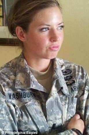 After graduating from Drexel University on an ROTC scholarship, she was deployed to Afghanistan twice.