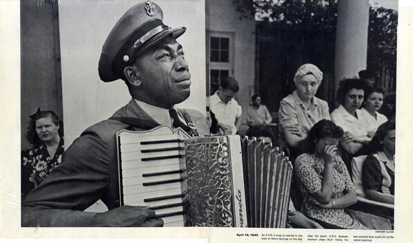 Deaf Jim hears himself play the accordion for the first time after successful ear operation & finds out he's rubbish.