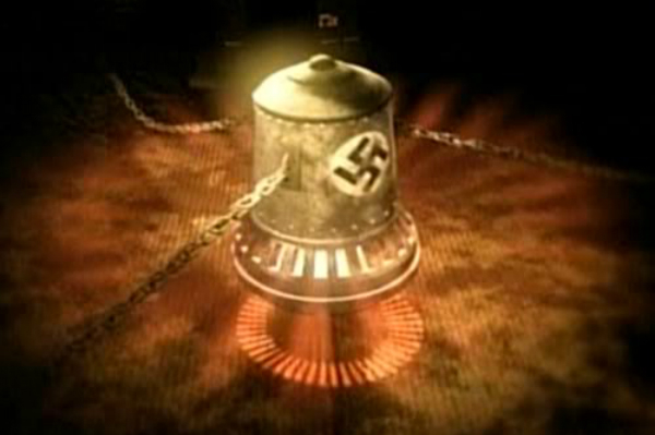 "Ring The Bell":
One of the more esoteric Wunderwaffe apparently being worked on by the Third Reich cadre of geniuses was an experimental relativistic device called Die Glocke, or The Bell. The idea behind it appears to have been to utilize Einsteinian theories to pursue the creation of either anti-gravity or free energy… possibly one, with the other as a welcome side effect.