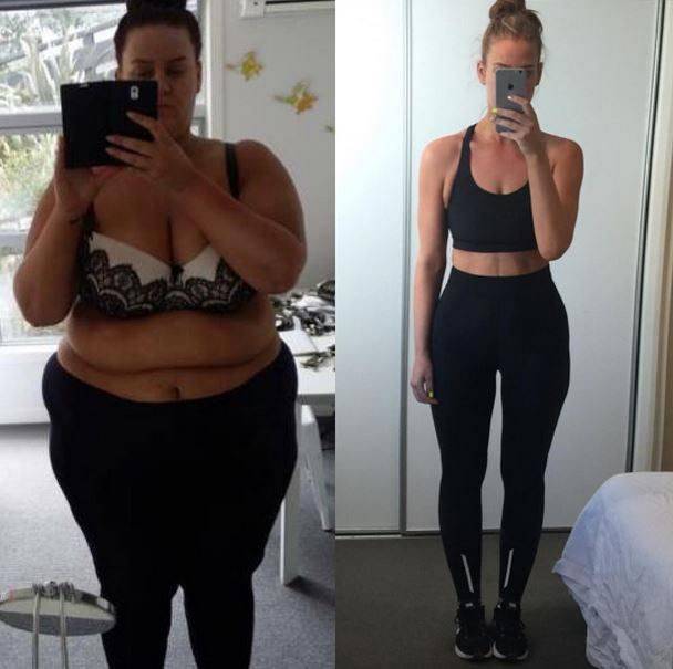 When Simone Anderson posted these pictures saying she went from 372 pounds to only 185 pounds in less than a year, many people accused her of lying and photoshopping her pictures.