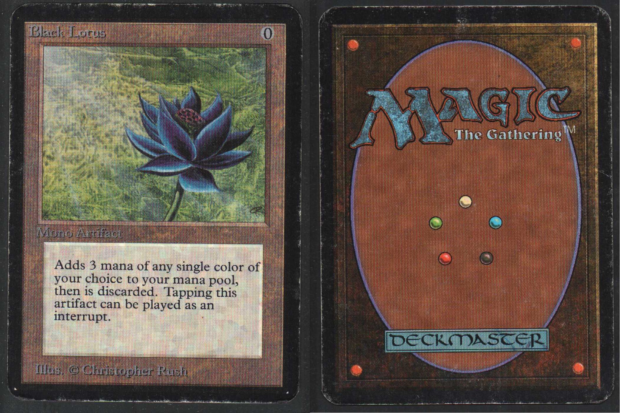 Most Expensive Trading Card (non-sports): 1993 Alpha Black Lotus (Magic: The Gathering).
Price: $27,302.