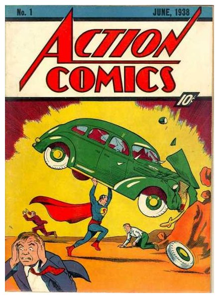 Most Expensive Comic Book: Action Comics #1.
Price: $3,207,852.