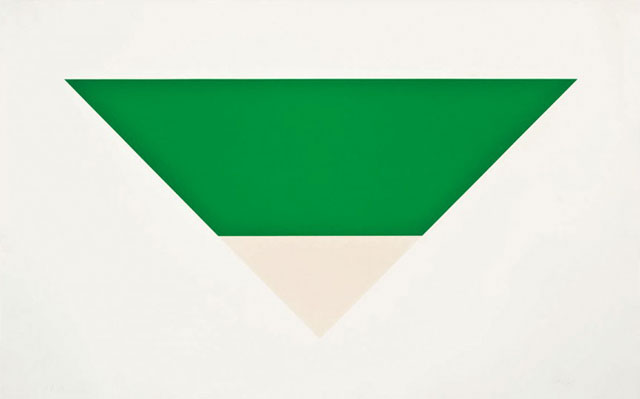 Green White by Ellsworth Kelly – $1.6 Million