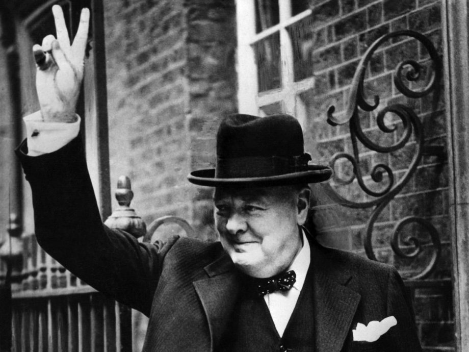 Winston Churchill had an anvil tattooed on his forearm.