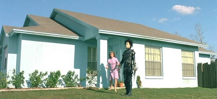 Edward Scissorhands Then And Now