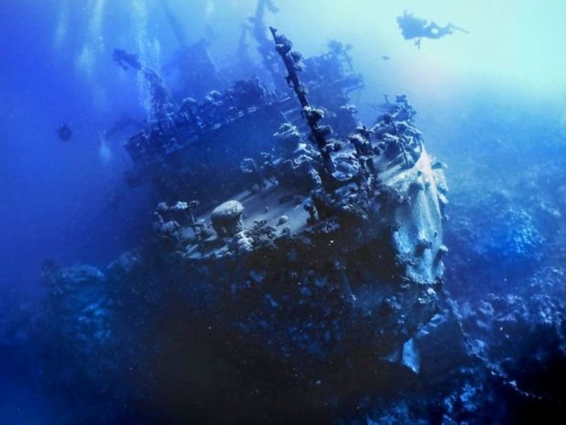 Russian Surveillance Vessel:
Found at the bottom of the Red Sea (no pun intended).