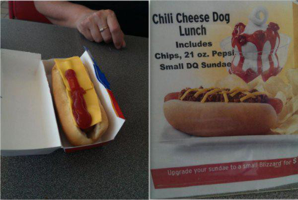Chili Cheese Dog Lunch Includes Chips, 21 oz. Pepsi Small Dq Sundae Upgrade your sundae to a small Blizzard for S