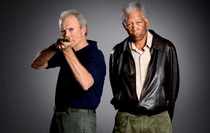 Clint Eastwood & Morgan Freeman (Unforgiven)