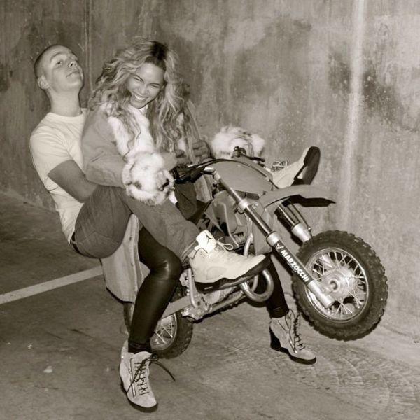 beyonce and jay z motorcycle