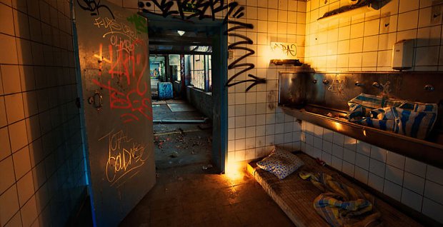 Hotel Faktum has rooms that look like homeless people lived in them. Swedish hotel proposed not only ruined rooms but also parks and abandoned buildings. The offer is rather cheap and all the money goes to the homeless because this is a way to show people how those poor people spend their cold nights.