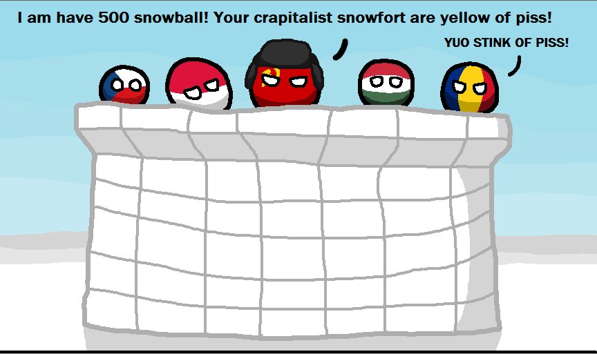 Cold War Explained With Snow Forts