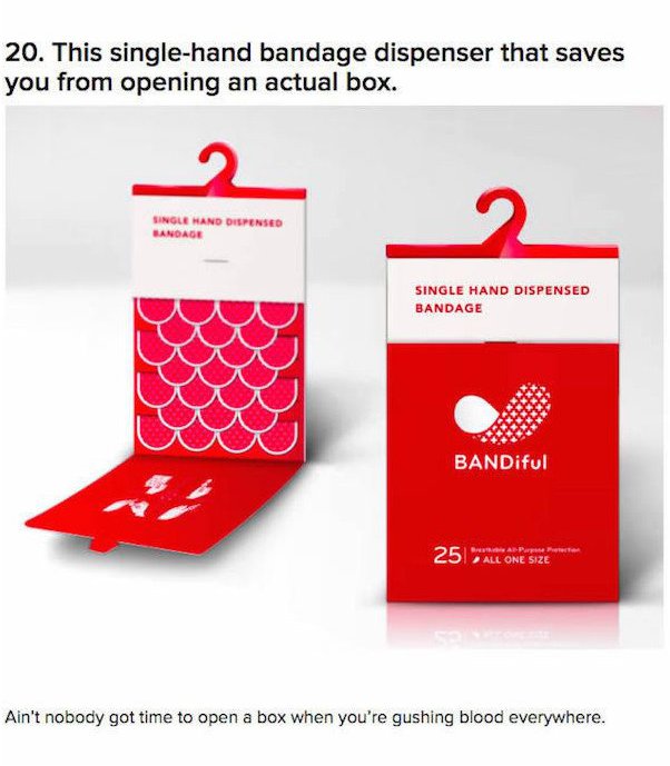 bandage package - 20. This singlehand bandage dispenser that saves you from opening an actual box. Single Hand Depended Bandage Single Hand Dispensed Bandage BANDiful 25 25 All One Size Ain't nobody got time to open a box when you're gushing blood everywh