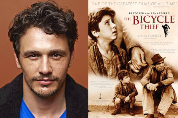 James Franco- The Bicycle Thief