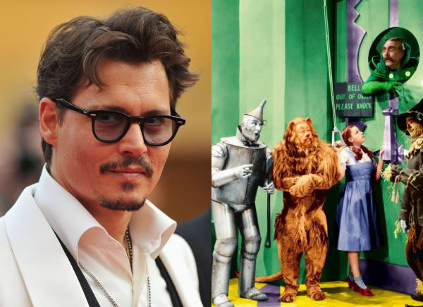 Johnny Depp- The Wizard of Oz
