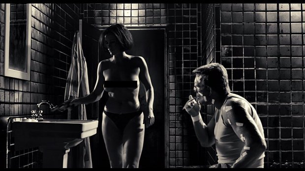 Sin City (2005), 159 million dollars. While this movie has it's own interesting style many consider it "boobs and violence".