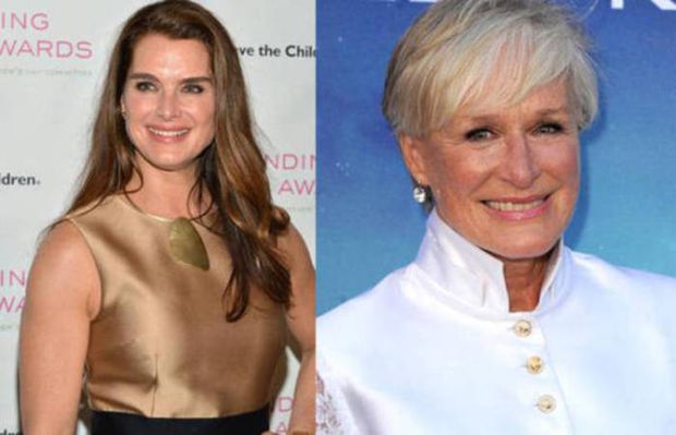 Brooke Shields and Glenn Close are cousins.