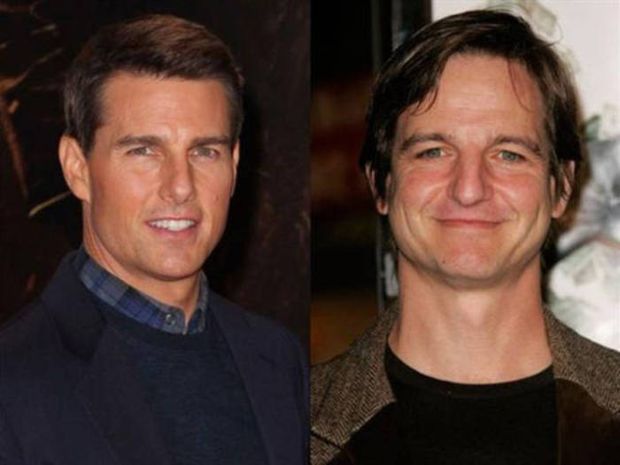 Tom Cruise and  William Mathoper? Cousins.