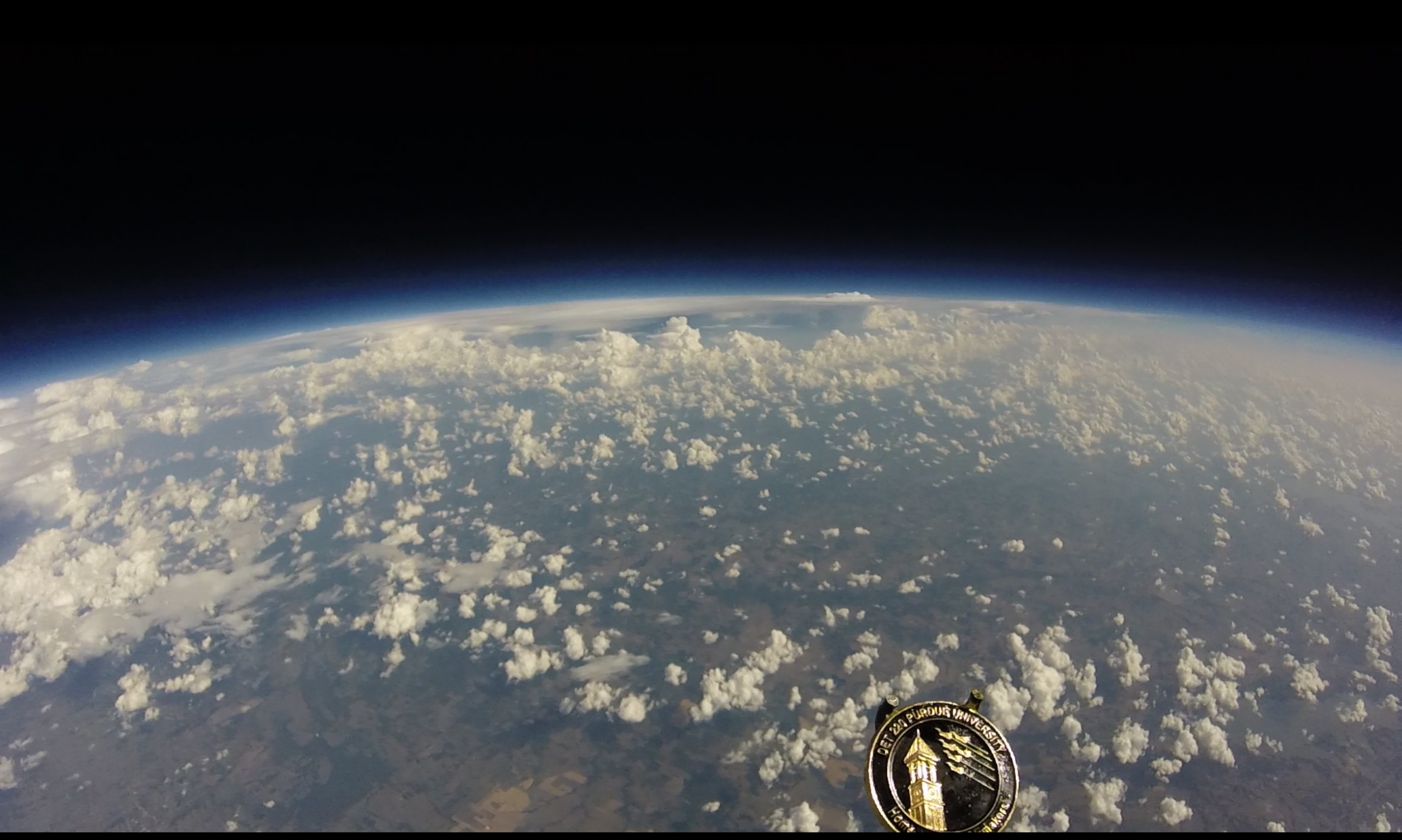 Guy Sends His GoPro Into Near Space