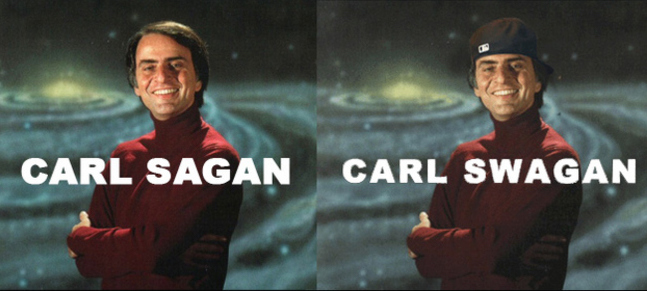 carl sagan cosmos - Carl Sagan Carl Swagan