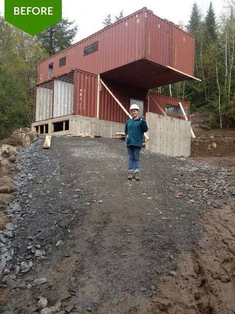 Man Turns Shipping Containers Into A Luxurious Home