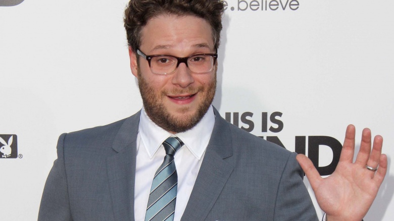 Seth Rogen - Zack And Miri Make A Porno. We think it's not the only one, but it's the one during which, he said, he actually motivated Kevin Smith smoke weed.