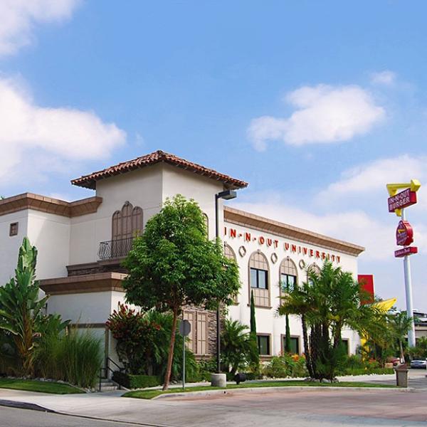 In-N-Out has its own burger school known as “In-N-Out University.” In 1984, Rich Snyder opened the University on the site where the Snyders’ home stood in 1948.