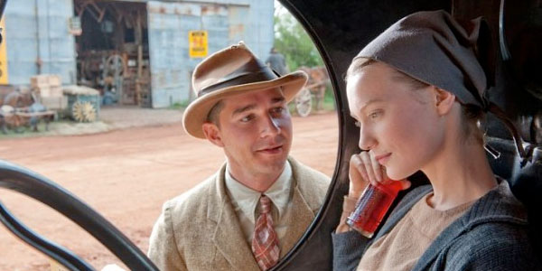 Shia LaBeouf, Lawless (2012).
His character was a bootlegger, so Shia was drunk all the time to get in the role. Soon his coworkers said he needs to stop cause he's an obnoxious drunk.