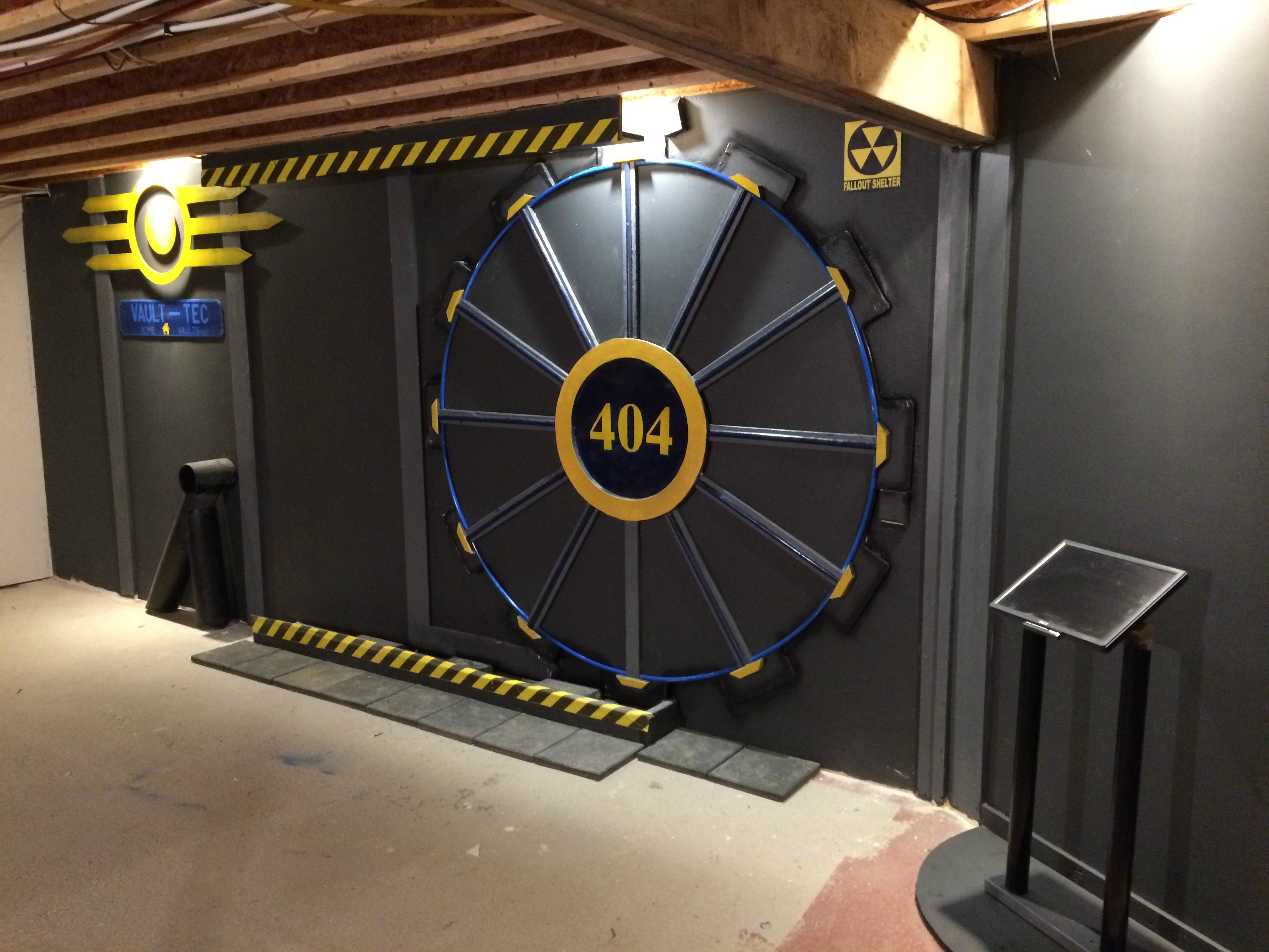 Guy Turns His Man Cave Into A Fallout Vault