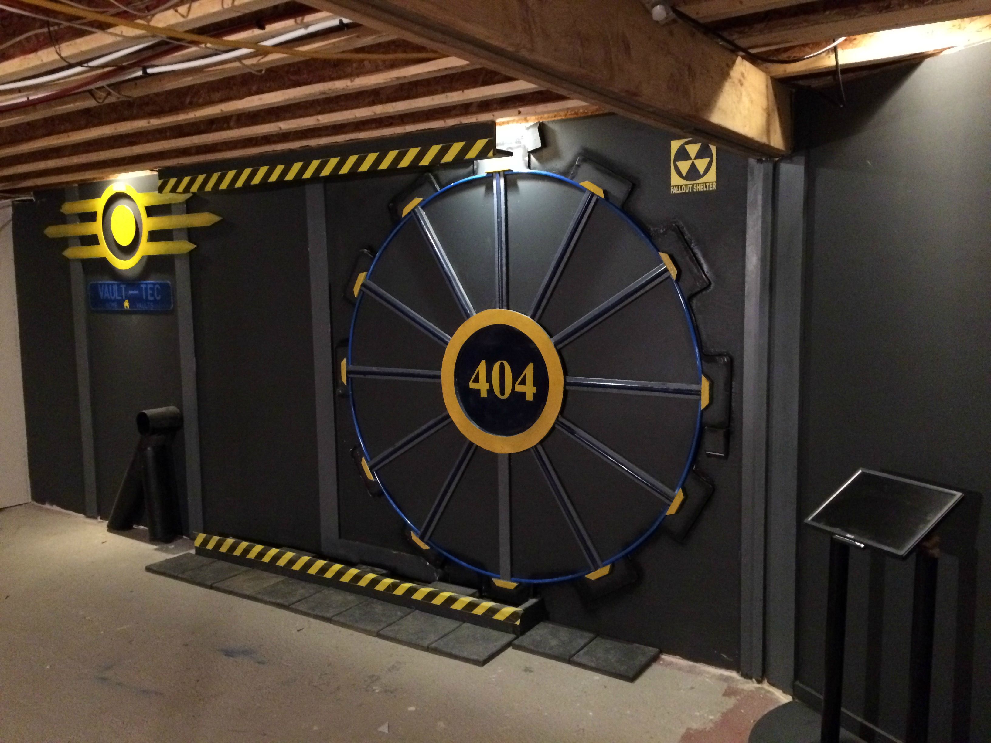 Guy Turns His Man Cave Into A Fallout Vault
