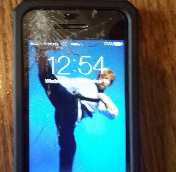 21st Century Life Hack: How To Pull Of Looking Cool With A Broken Phone Screen