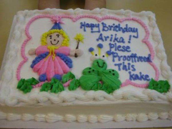 cake fails - Happy Brishdan Arika Plese Prootheed kake