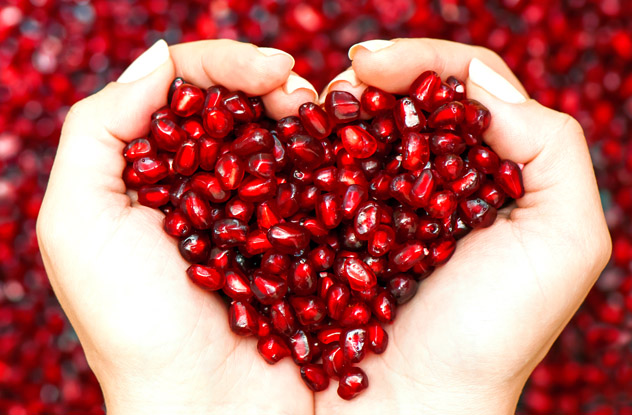 Pomegranate. Scientists proved that pomegranate increases men's testosterone.