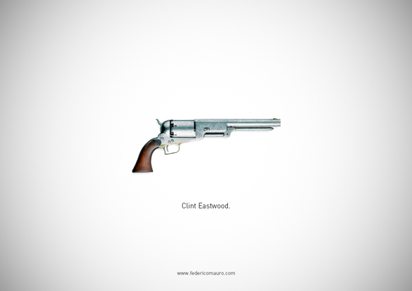 famous guns from movies - Clint Eastwood