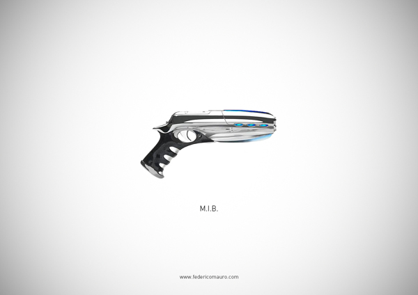 famous guns from movies - M.I.B.