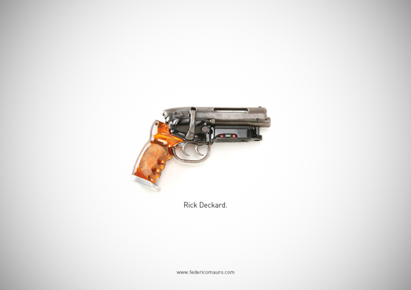 famous gun movies - Rick Deckard