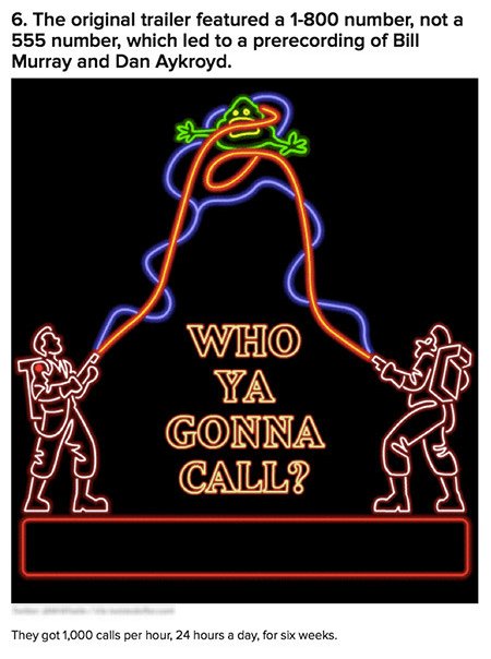 24 Pieces Of Ghostbusters Trivia - Gallery | eBaum's World