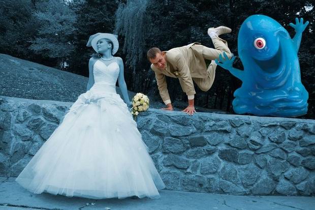 22 Russian Wedding Photos That Will Make You Cringe