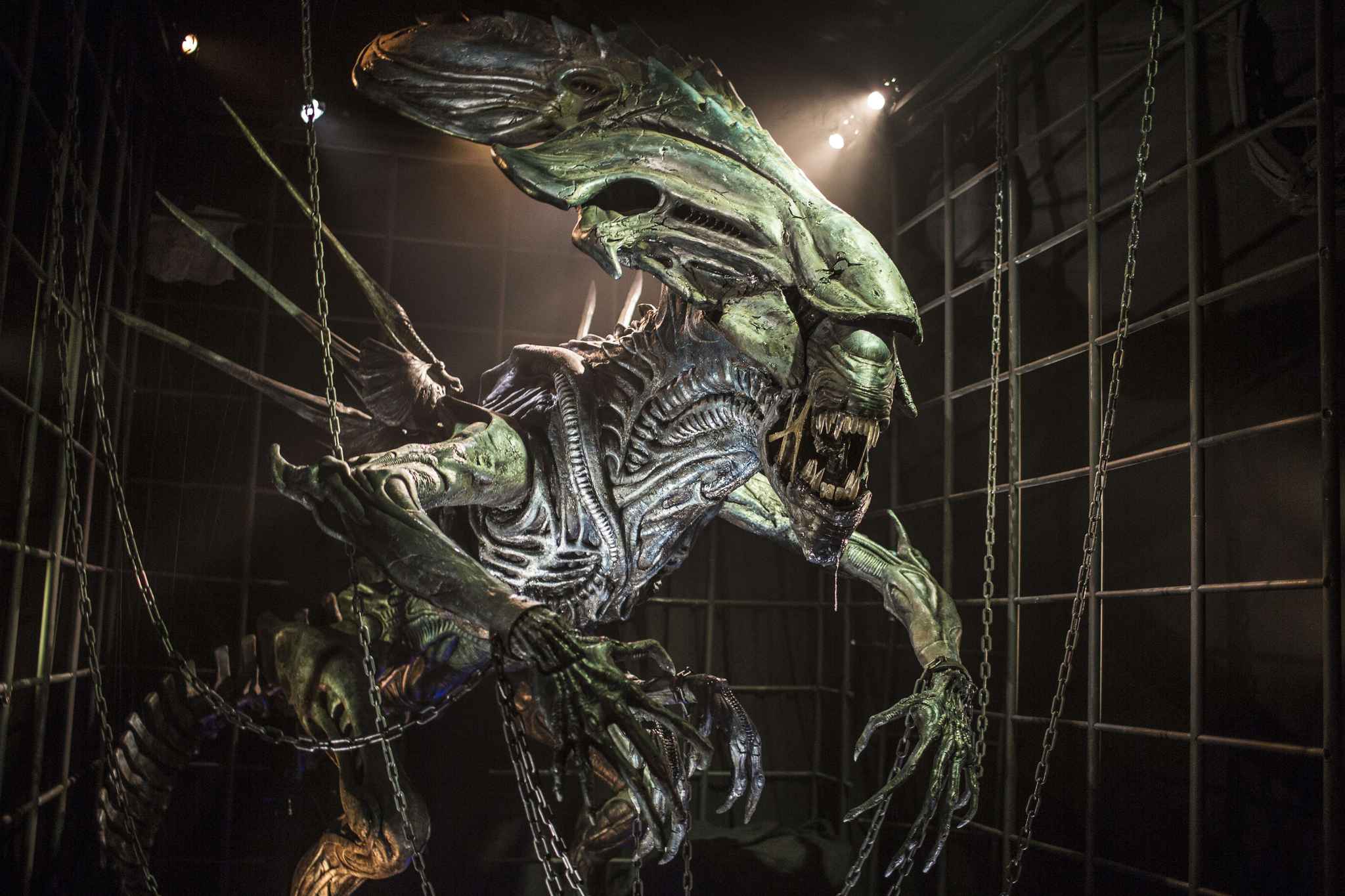 The movie props include the Alien Queen and much more you can see while you're in France.