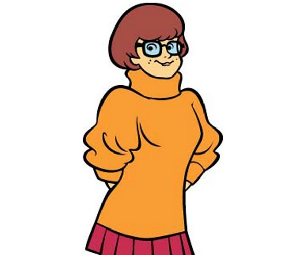 This is Velma a not-so-attractive smart girl.